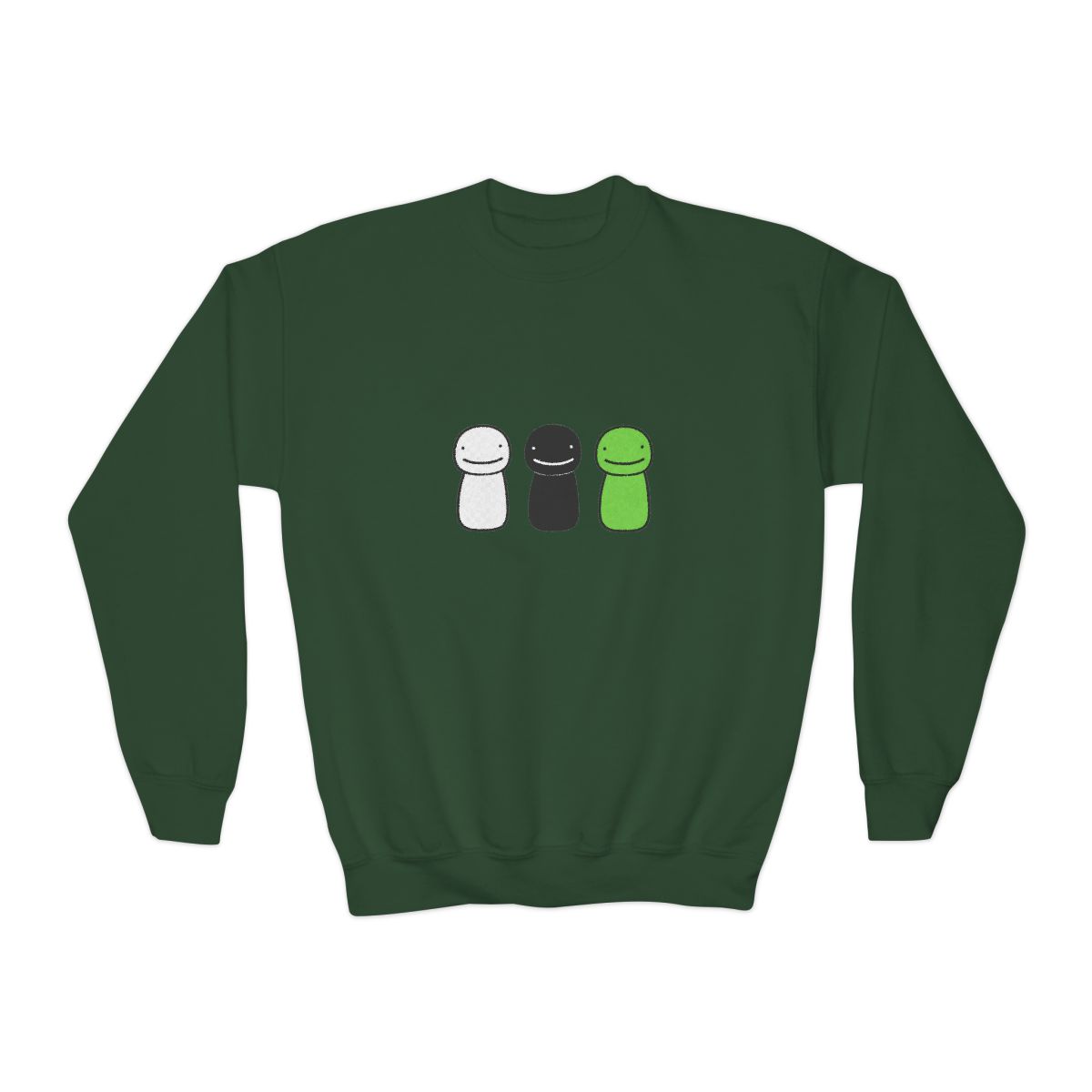 Dream Fuzzy Blob Kids Sweatshirt - alternate angle 5, merchandise